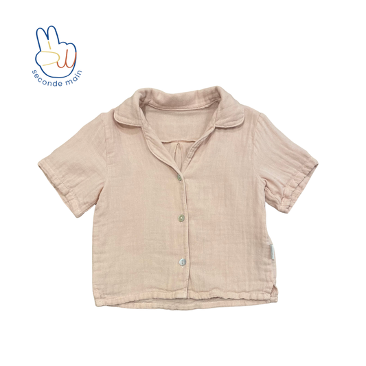 ANCOLIE BLOUSE Vieux Rose