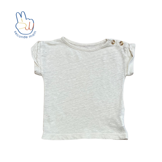 T-SHIRT BOURRACHE Almond Milk