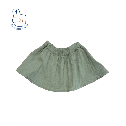 JUPE COURTE Vert pâle
