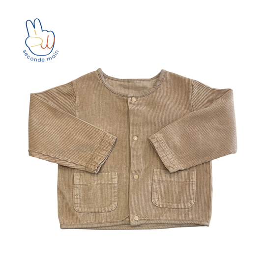 VESTE MANIOC Noisette