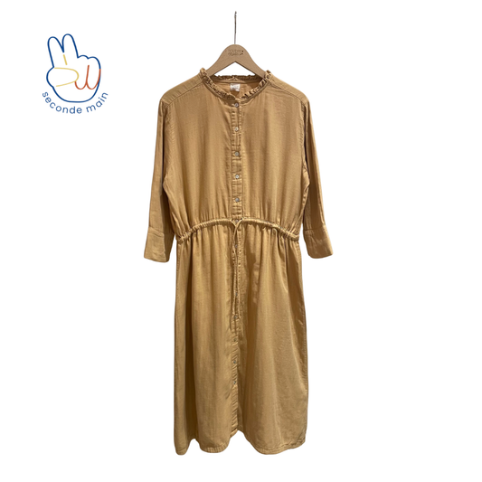 GIROFLE DRESS Indian Tan