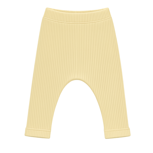 LEGGINGS SPRAY CÔTELÉ Mellow Yellow