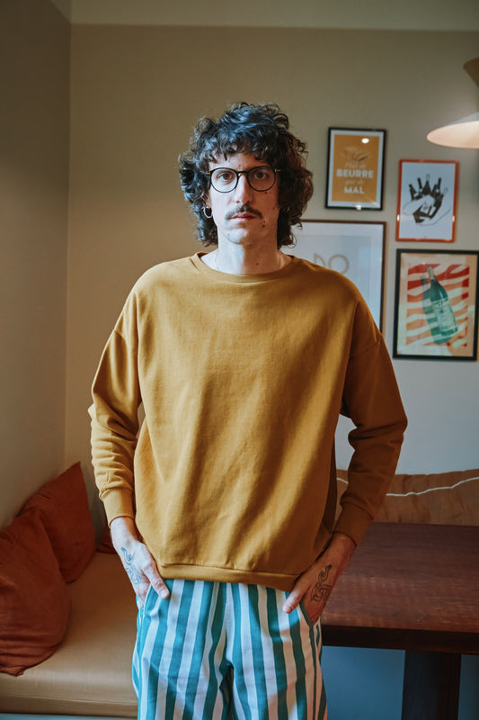 SWEATSHIRT REDONDO MOLLETON Tapenade