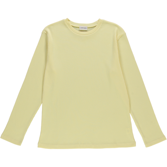 T-SHIRT BERCE CÔTELÉ Mellow Yellow