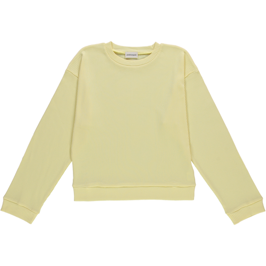 T-SHIRT OOLONG CÔTELÉ ADULTE Mellow Yellow