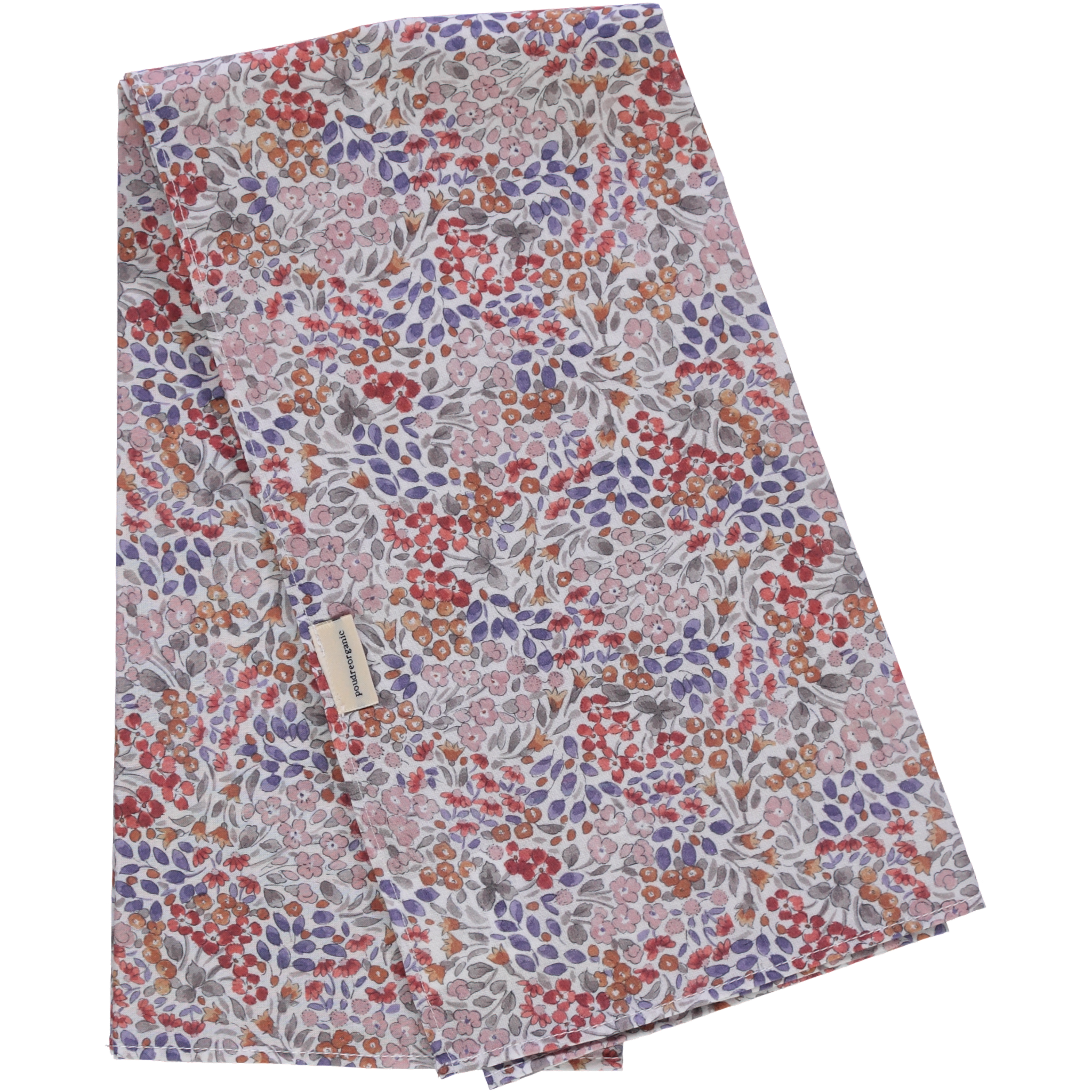 Foulard kids & adulte Tournesol en coton bio – Flowery toffee | Poudre Organic 2