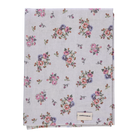 Foulard kids & adulte Tournesol en coton bio – Fleuri rose gris | Poudre Organic 2