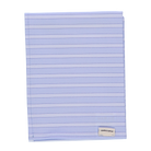 Foulard kids & adulte Tournesol en coton bio – Rayures bleues | Poudre Organic 2