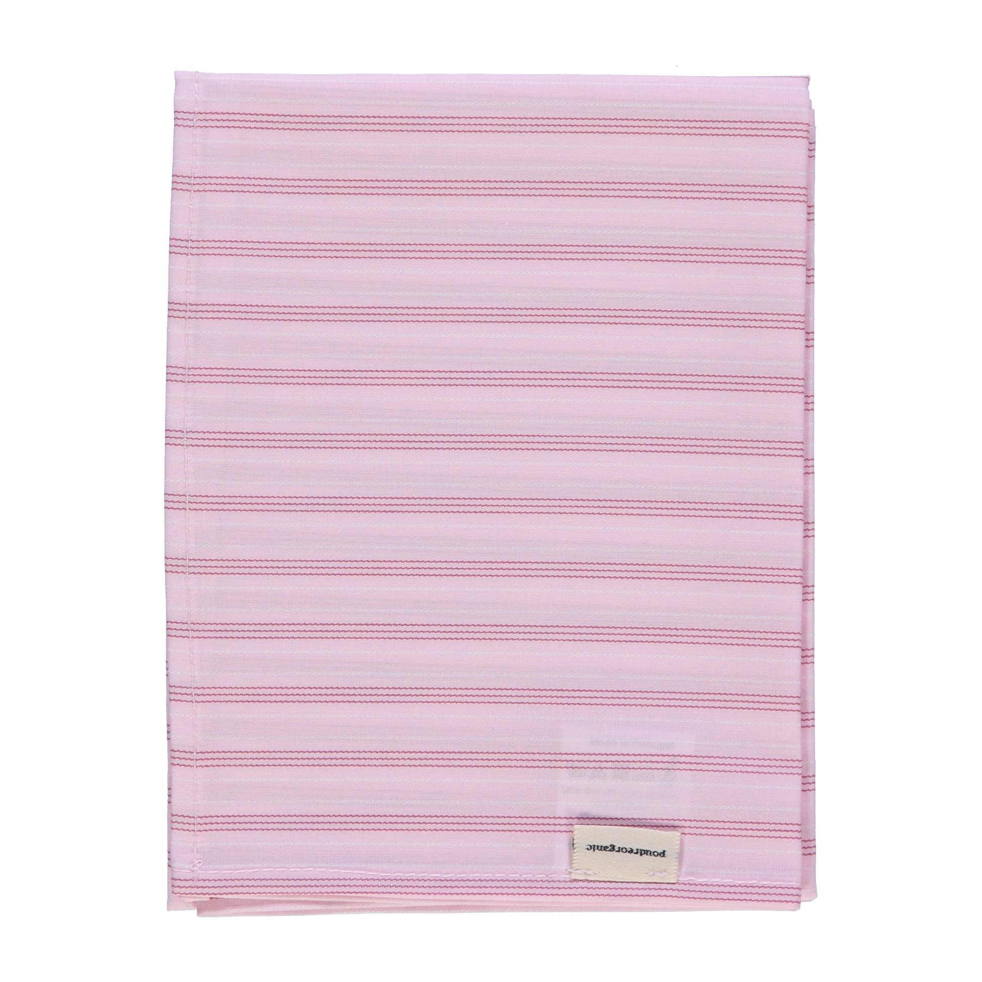 Foulard kids & adulte Tournesol en coton bio – Rayures roses | Poudre Organic 2