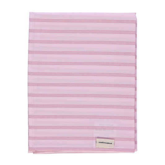 Foulard kids & adulte Tournesol en coton bio – Rayures roses | Poudre Organic 2