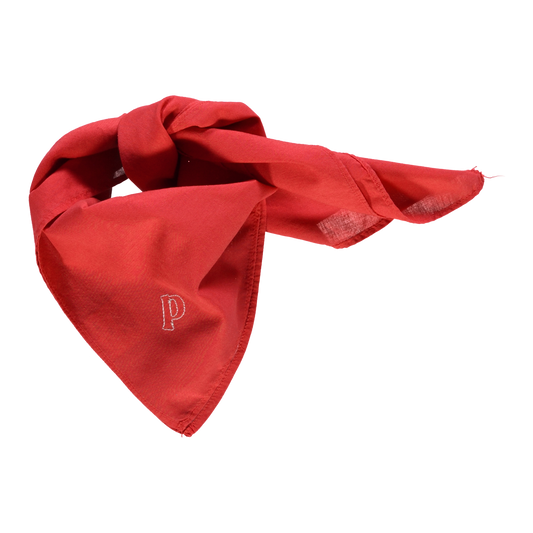 FOULARD TOURNESOL brodé "P" Red Alert
