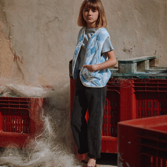 CAROTTE DENIM TROUSERS Denim Noir