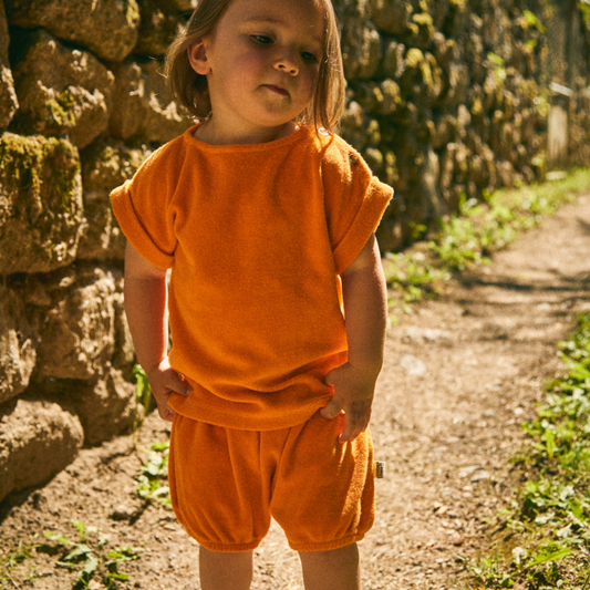 T-SHIRT LAURIER Éponge [Russet-Orange]