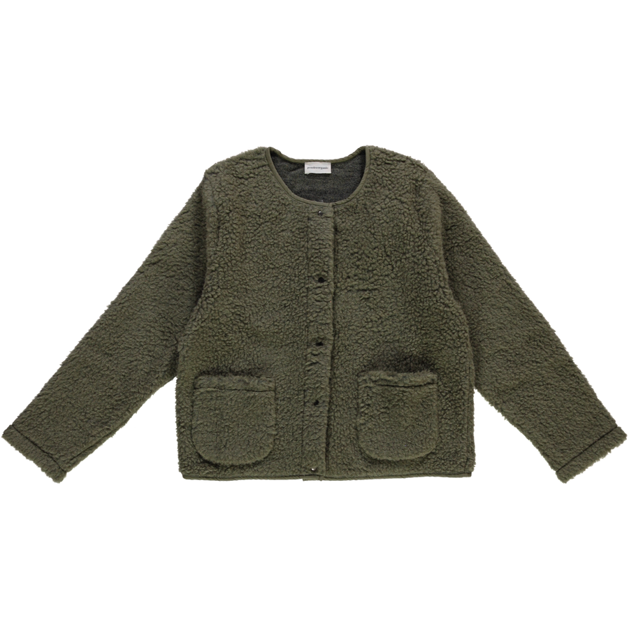 VESTE EDELWEISS LAINE ADULTE Taupe Vert