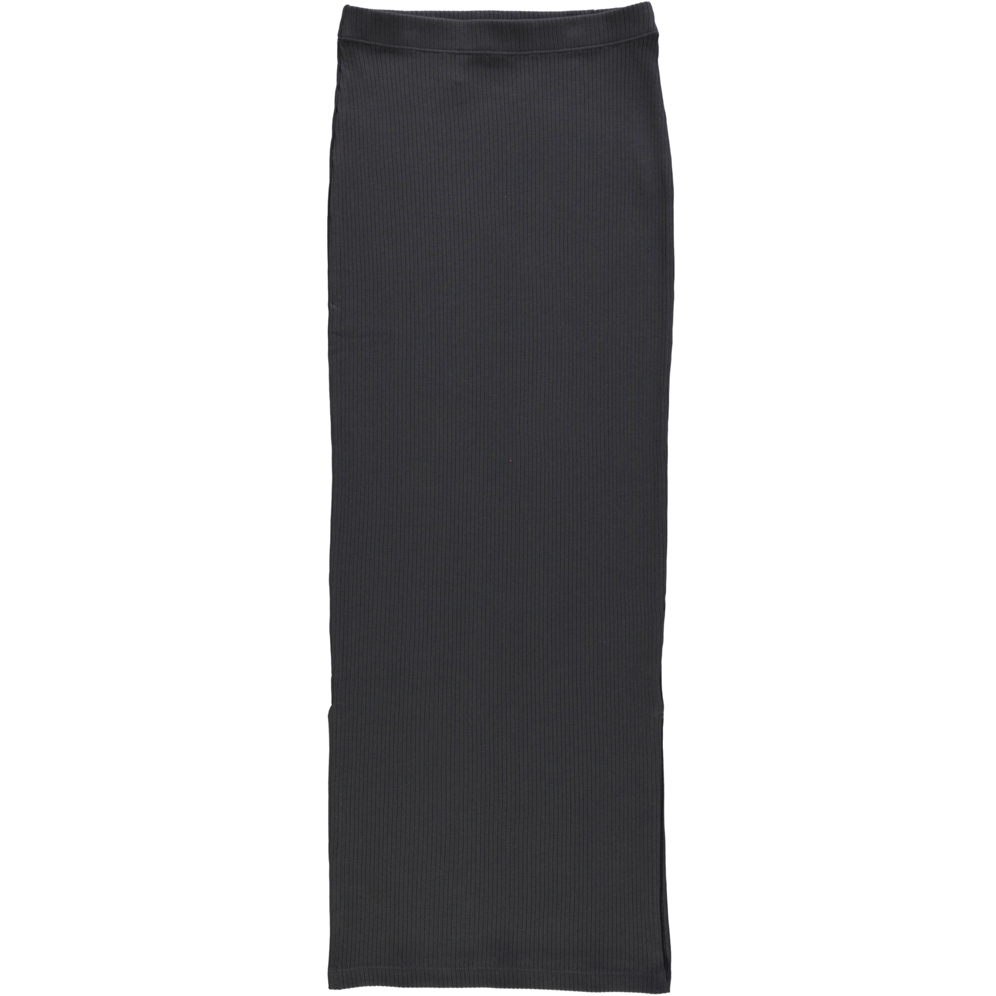 Jupe femme Hydrangée côtelée en coton bio – Pirate black | Poudre Organic 1