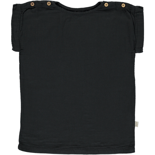 BLOUSE LIN [Pirate Black] Permanent