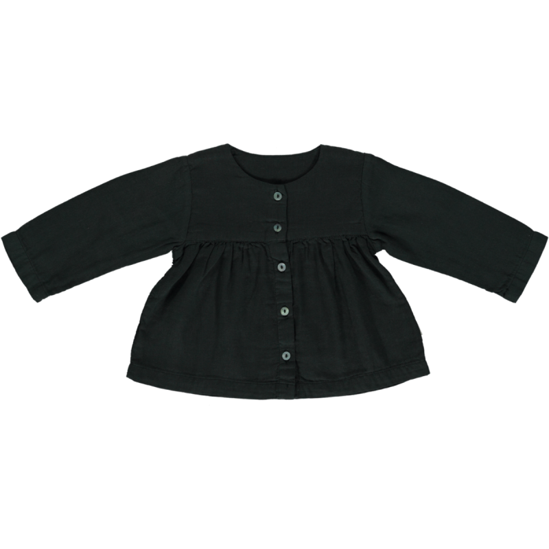 toddler girl black blouse