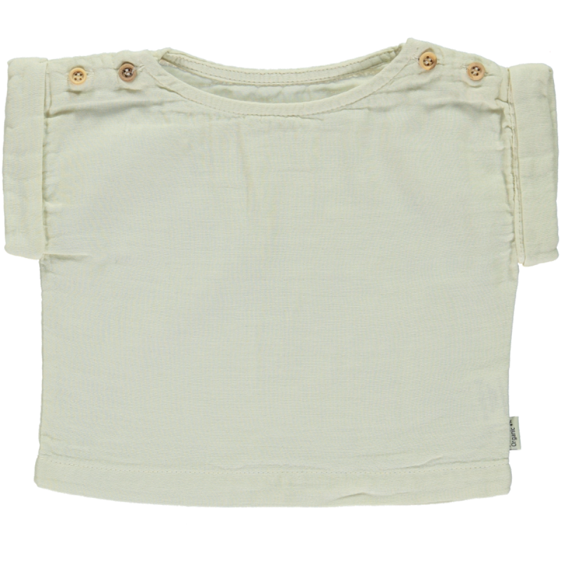 BLOUSE LIN [Almond Milk] Permanent