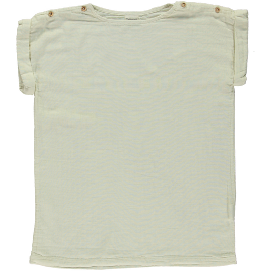 BLOUSE LIN [Almond Milk] Permanent