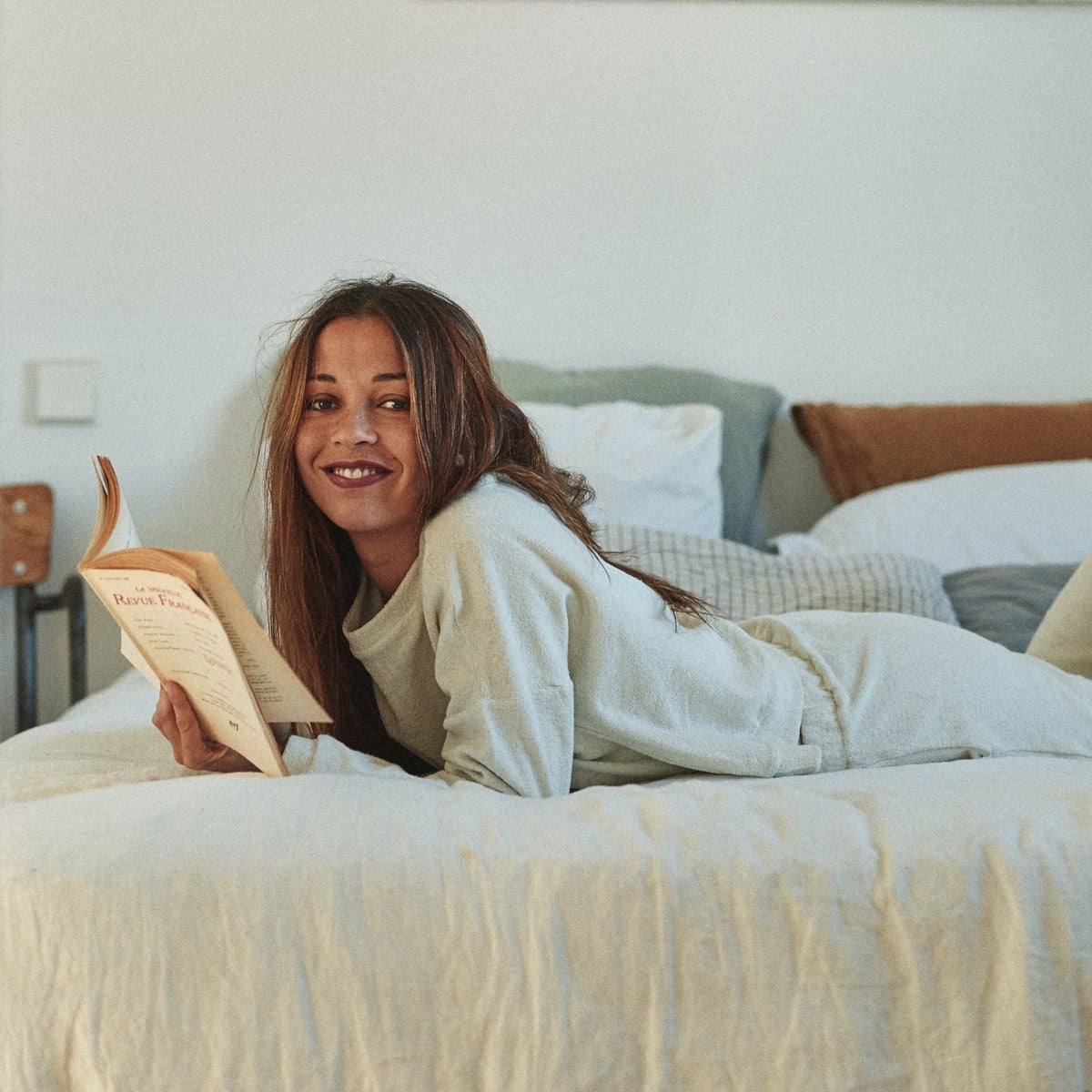 Pantalon ONONIS éponge [Almond Milk] Madame