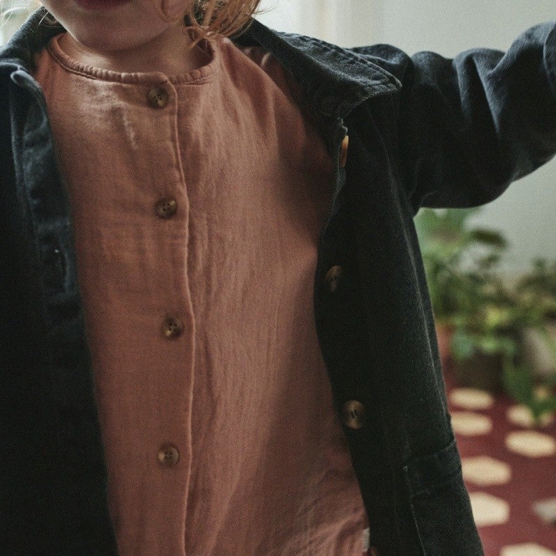 BLOUSE RONCE • [Maple Sugar]