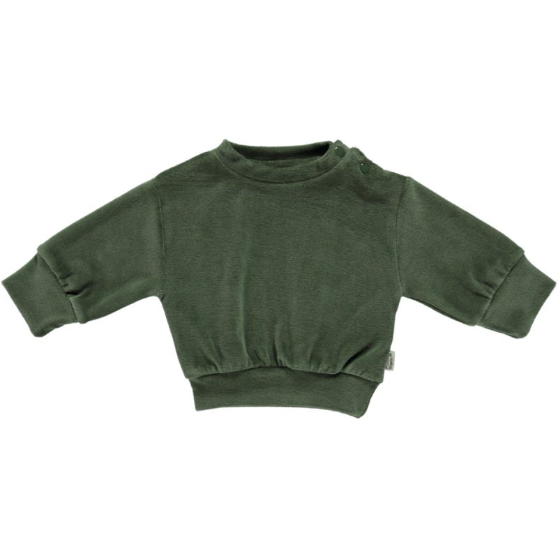 SWEATSHIRT CASSANDRE • Velours [Forest Green]
