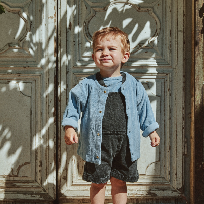 CARDIGAN MELISSE • Éponge [Blue Fog]