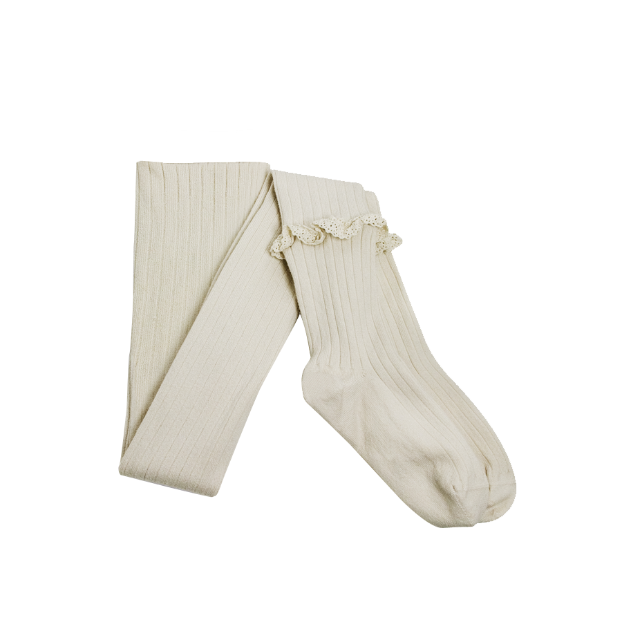 COLLANTS CHLOÉ à dentelles [Doux Agneaux]