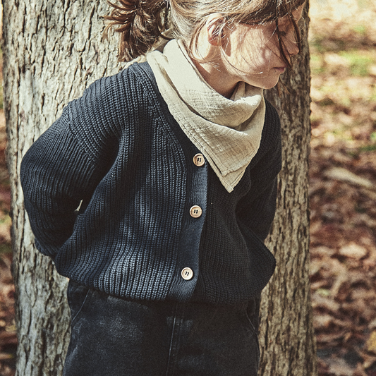CARDIGAN MATÉ [Charbon]