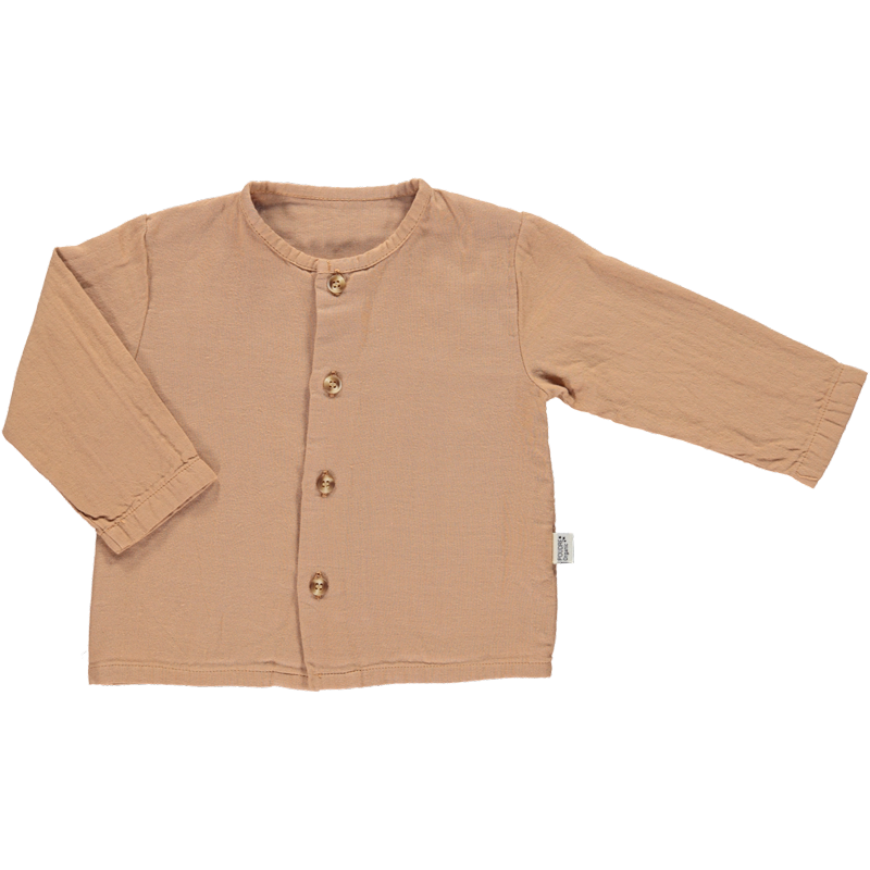 BLOUSE RONCE • [Tan]