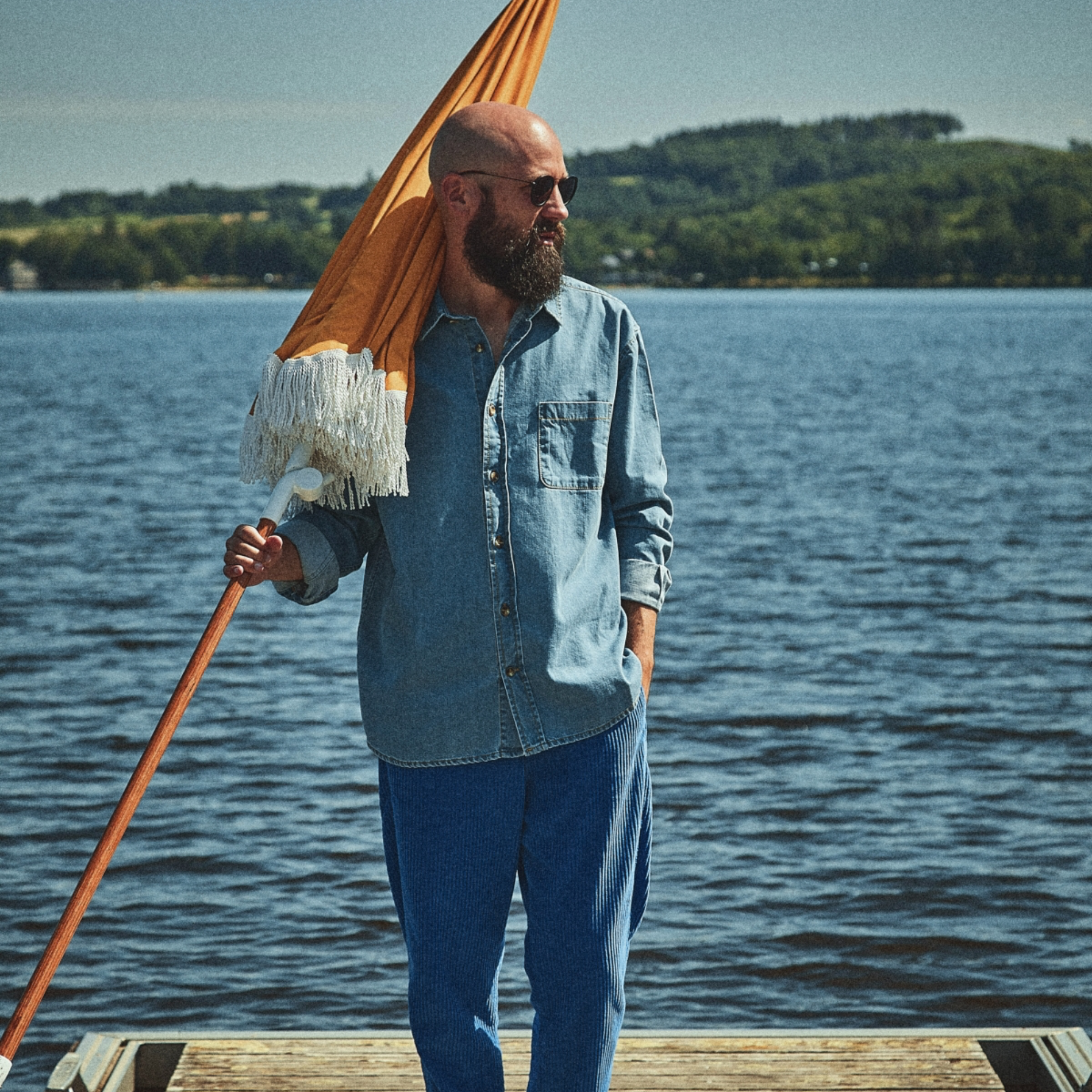 Chemise Camisa [Denim-Blue]