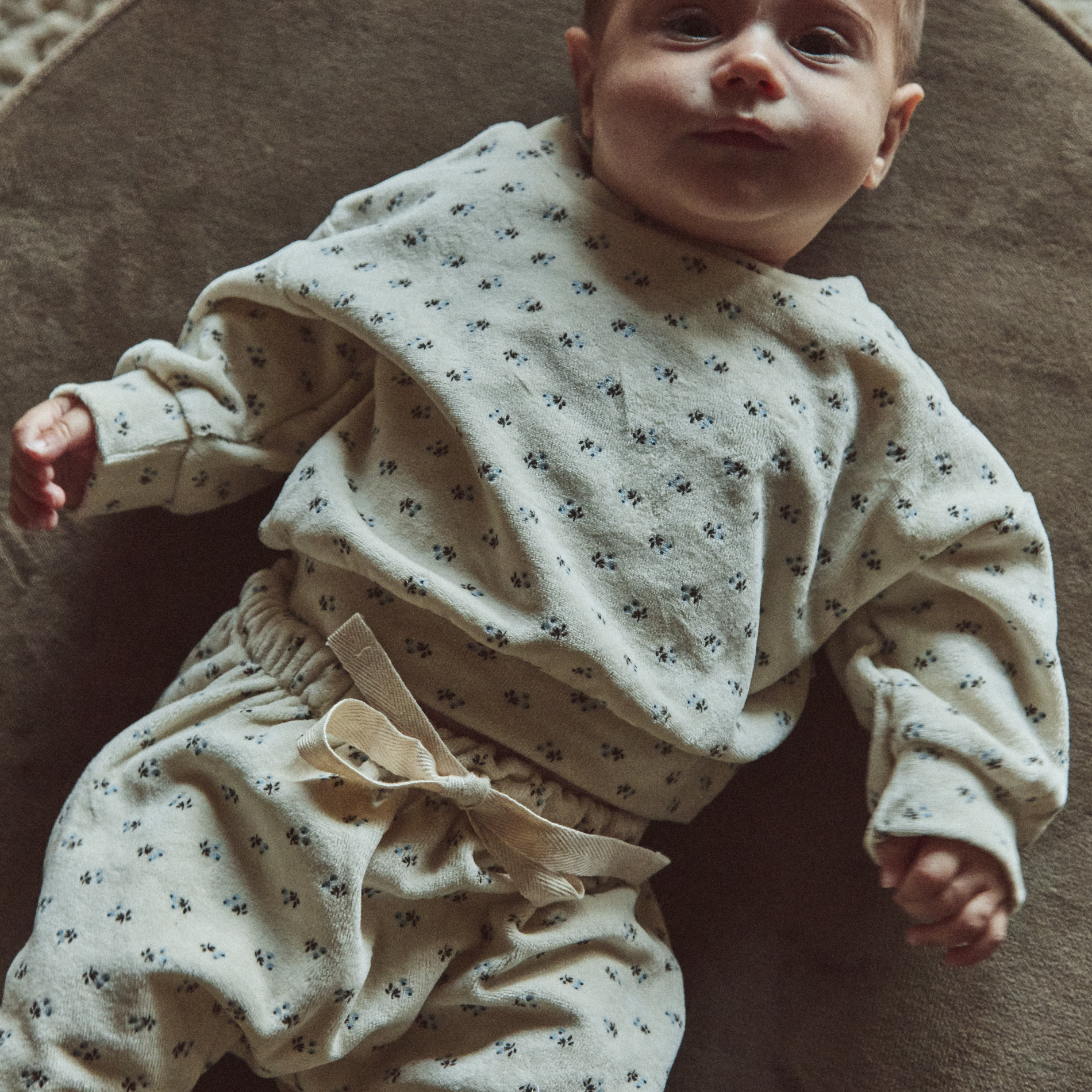 SWEAT JOJOBA • Velours [Hors-Saison-Blue-Surf]