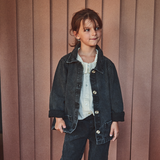 VESTE MURE  • [Denim-Noir]